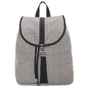 Lulu Dharma Fraiser Style Houndstooth Backpack